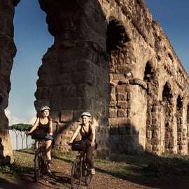 Fietstour Via Appia met catacomben en aquaducten
