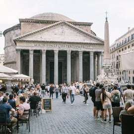 Pantheon Rome ticket met digitale audiogids