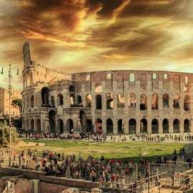 Rome: Colosseum Sunset Tour with Entry
