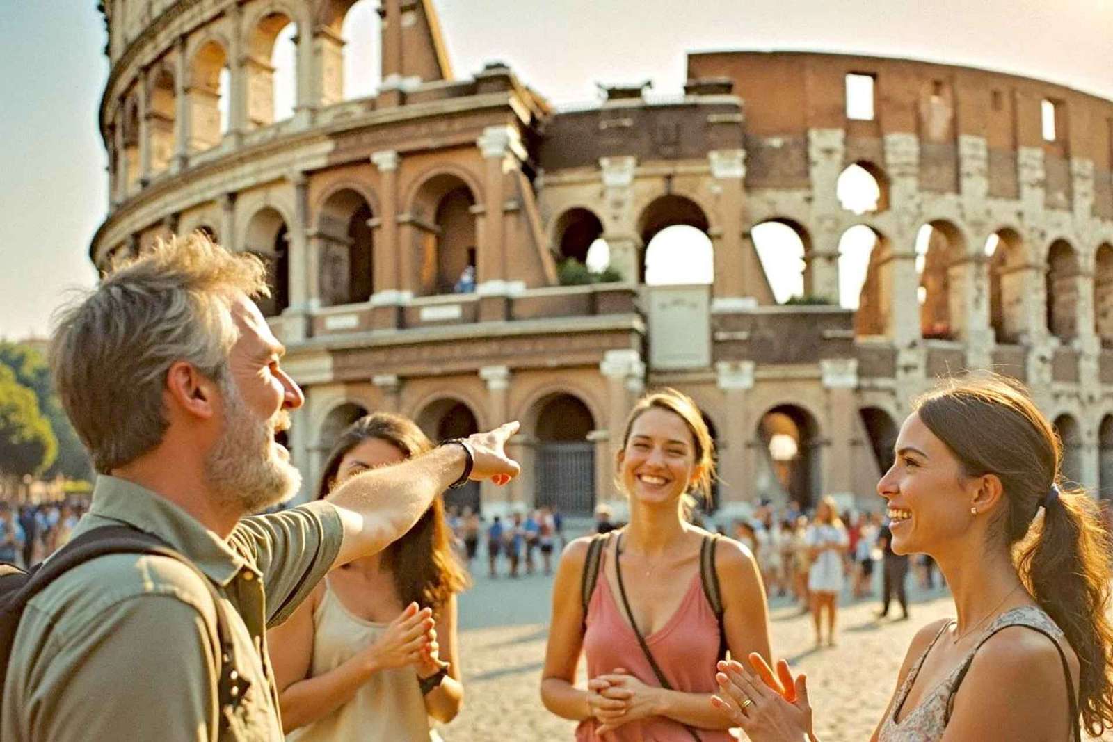 Rome: Colosseum, Forum, and Palatine Tour