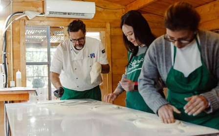 Rome: Pizza & Pasta Cooking Class with Wine & Transfer