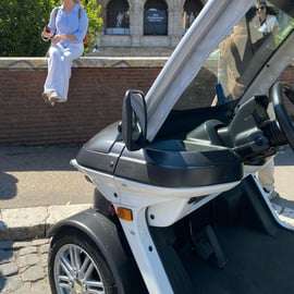 Rome : Visite de la ville impériale en voiturette de golf avec transfert optionnel