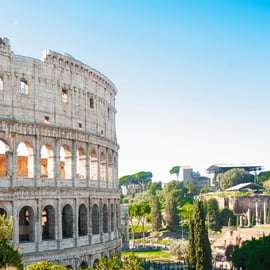 Rome : Colisée, Forum romain et colline du Palatin