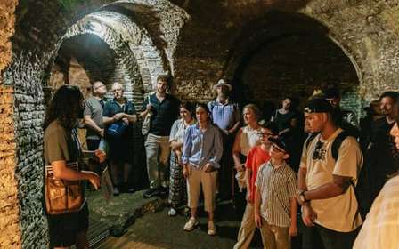Rome: Ondergrondse Crypten en Catacomben Tour met Transfers