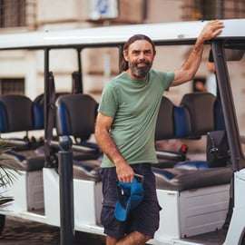 Rome: Avond Golf Cart Tour met Aperitivo