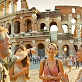 Rome: Colosseum, Forum, and Palatine Tour