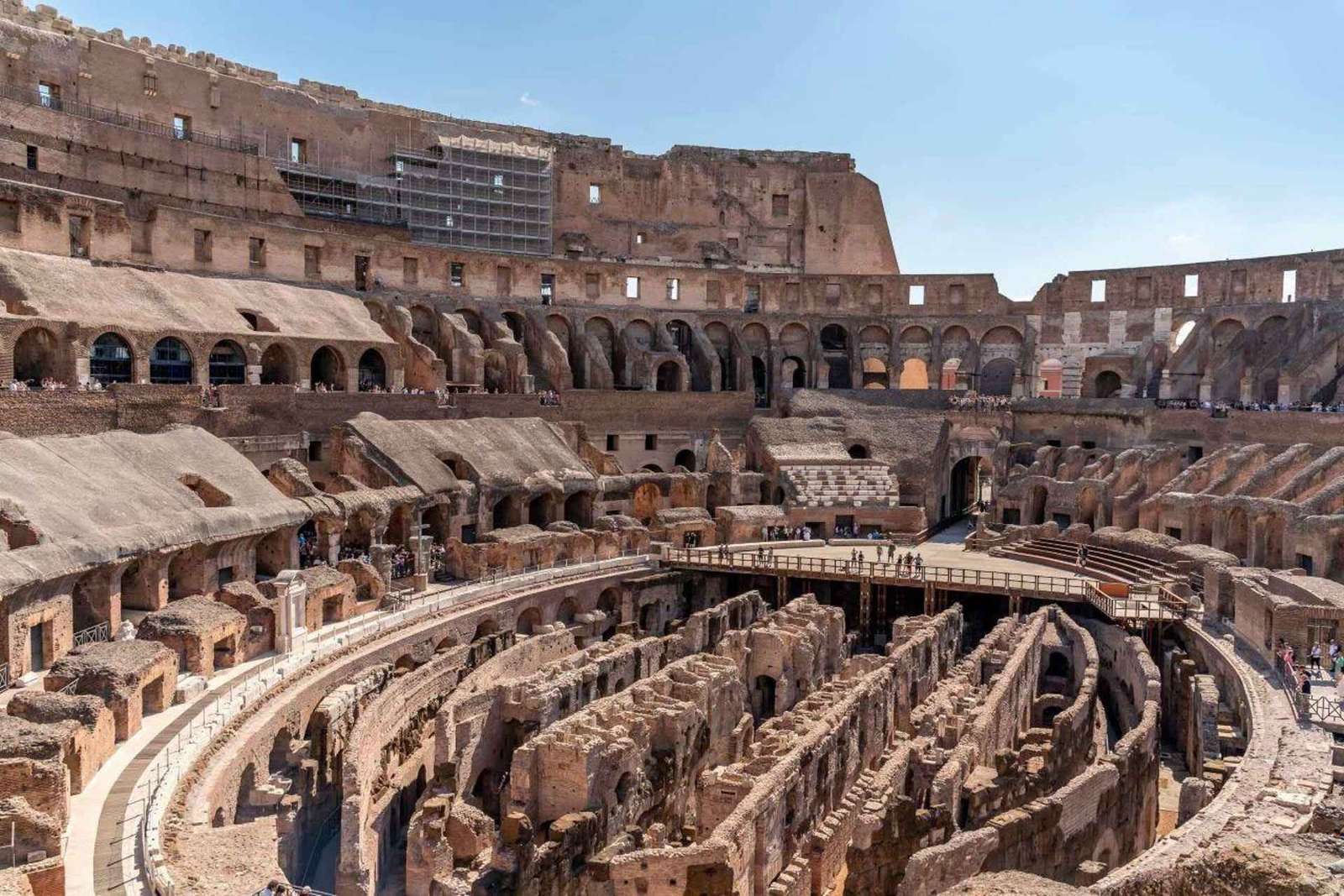 Rome: Colosseum Underground Guided Tour with Arena Floor