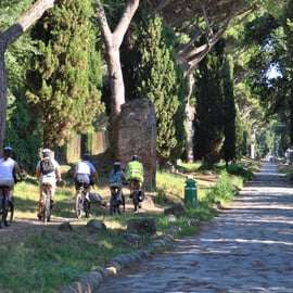 Fietstour Via Appia met catacomben en aquaducten