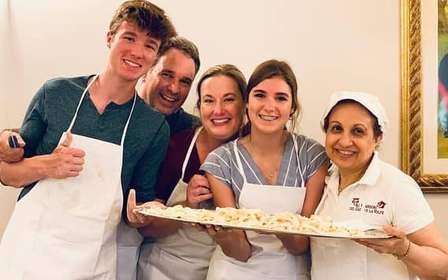 Kookles pasta en tiramisu in Rome bij het Vaticaan