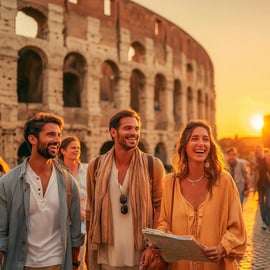Rome: Colosseum Arena Schemer Tour & Keizerlijk Forum Bezoek