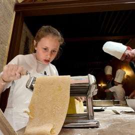 Rome: Trastevere Pasta & Tiramisu Class with Fine Wine