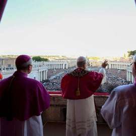 Pauselijke audiëntie in Rome met gids en gastheer