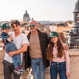 Privétour per golfkar voor gezinnen in Rome