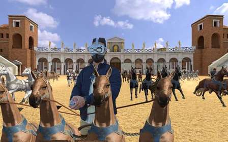 Rome: Circus Maximus Virtual Reality Game near the Colosseum