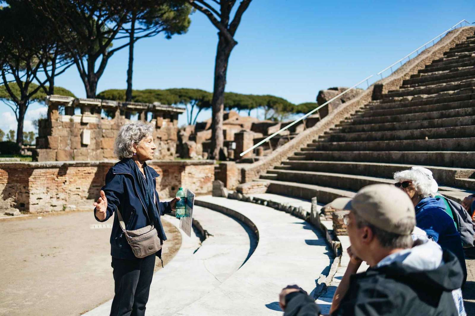 Vanuit Rome: Halve dagtrip Ostia Antica met gids per trein