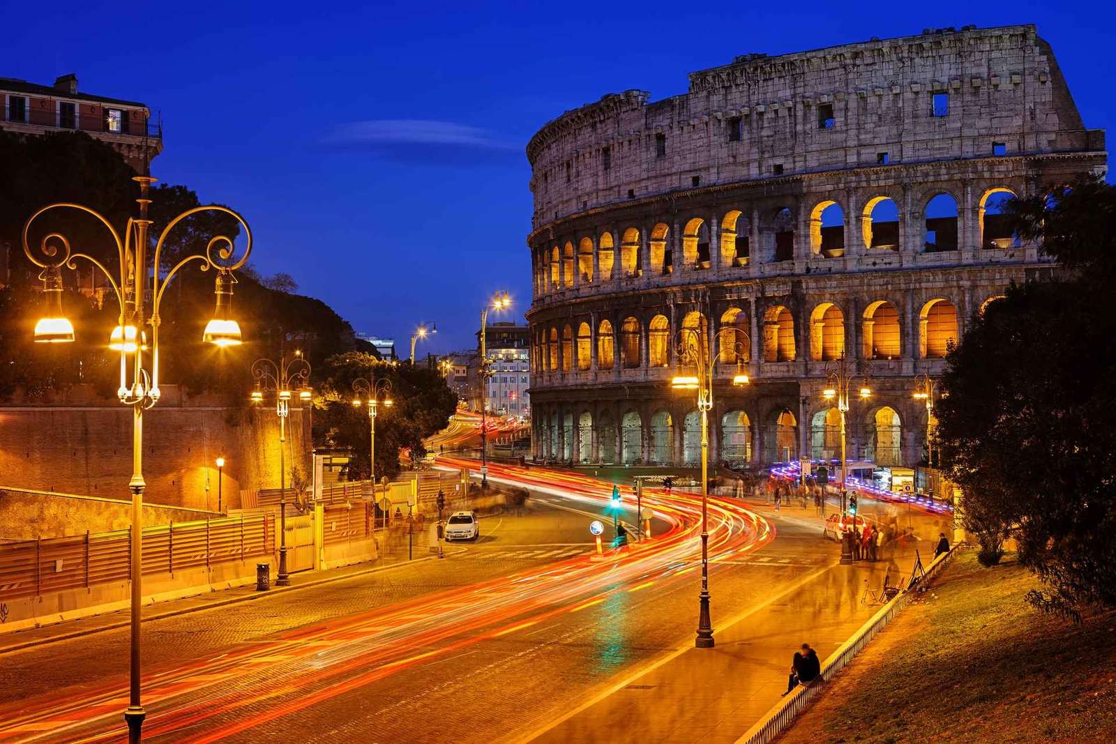 Colosseum tour met arenavloer in de vroege avond