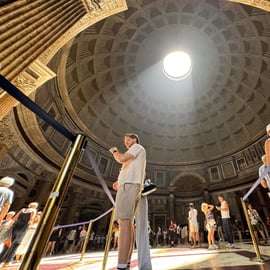 Rome: Pantheon Entry Ticket with Audio Guided.