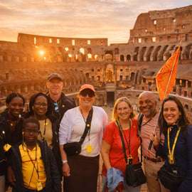 Rome: Colosseum Sunset Tour with Entry