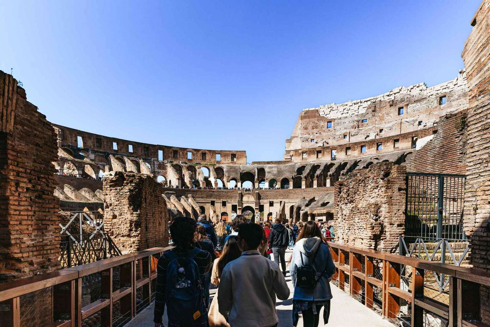Colosseum arenagolv guidad tur med fängelsehålor