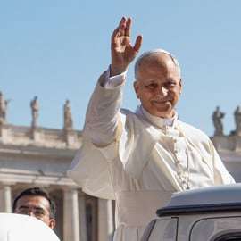 Pauselijke audiëntie in Rome met gids en gastheer