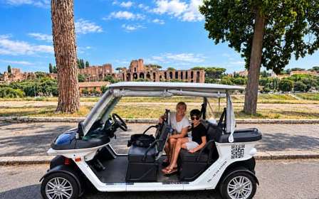 Rome: Private Sightseeingtour per golfkarretje