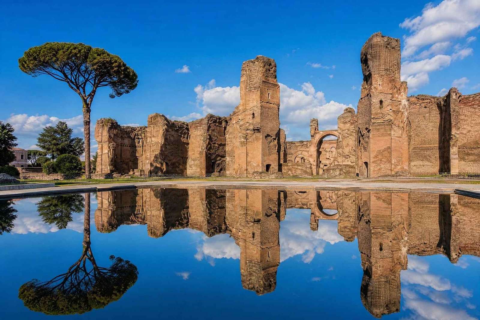 Caracalla-fürdők hangos útikalauzos jegy, 17 állomással