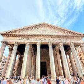 Ticket voor het Pantheon met gastheer en audio-app
