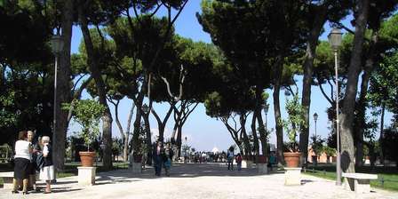 Park Savello - Pomerančová zahrada