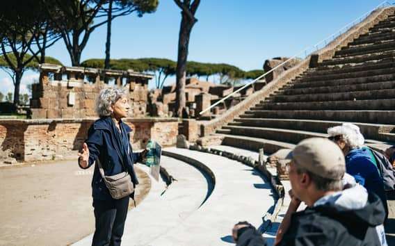 From Rome: Ostia Antica Guided Half-Day Trip by Train