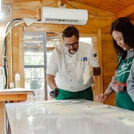 Rome: Pizza & Pasta Cooking Class with Wine & Transfer