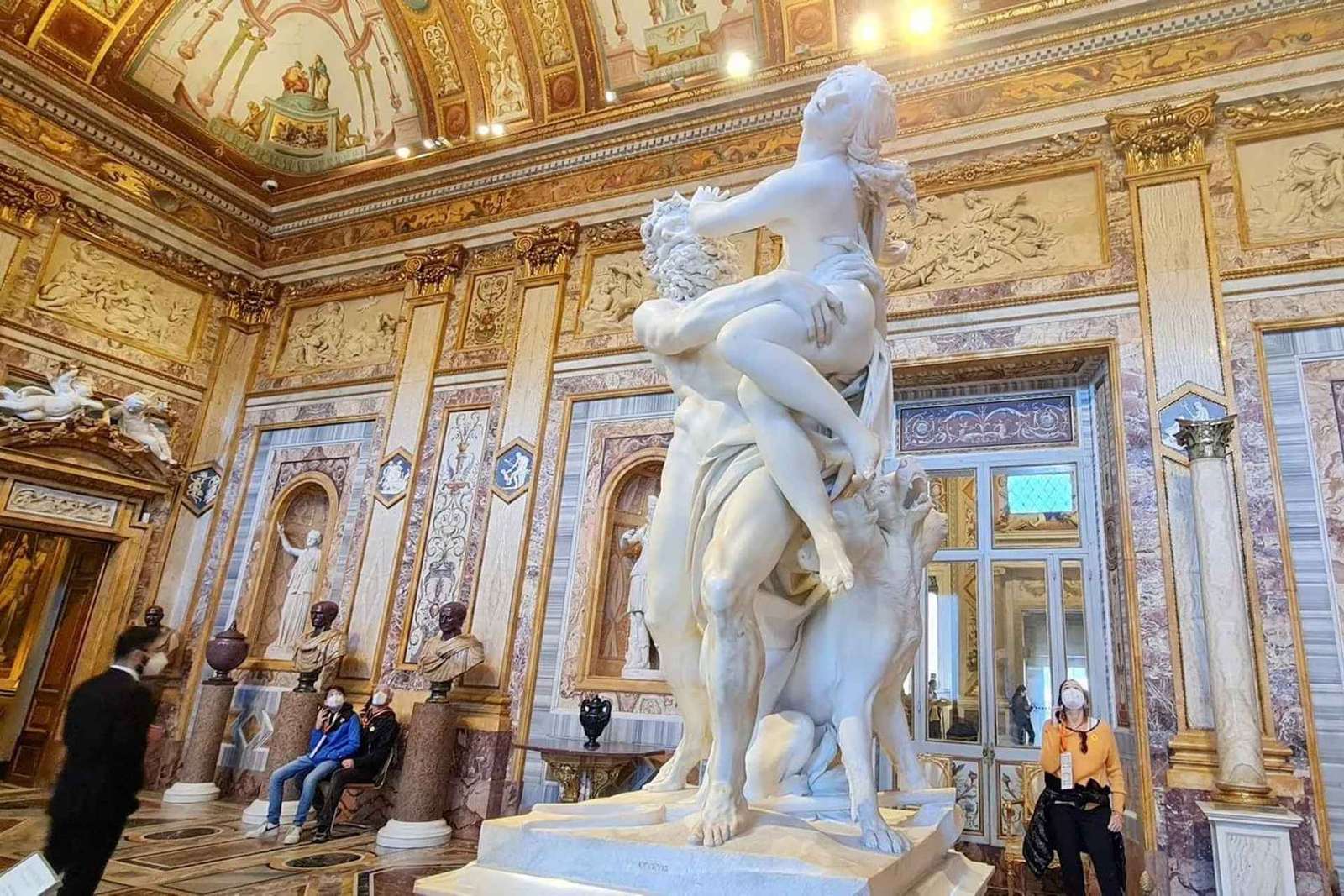 Roma: Ticket de entrada a la Galería Borghese y visita guiada opcional