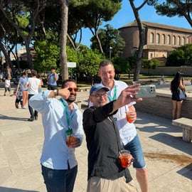 Privé golfkar tour Rome langs de hoogtepunten
