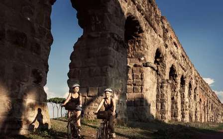 Fietstour Via Appia met catacomben en aquaducten