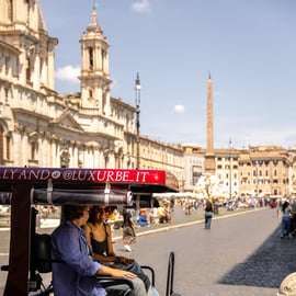 Passeio de carrinho de golfe: Destaques de Roma