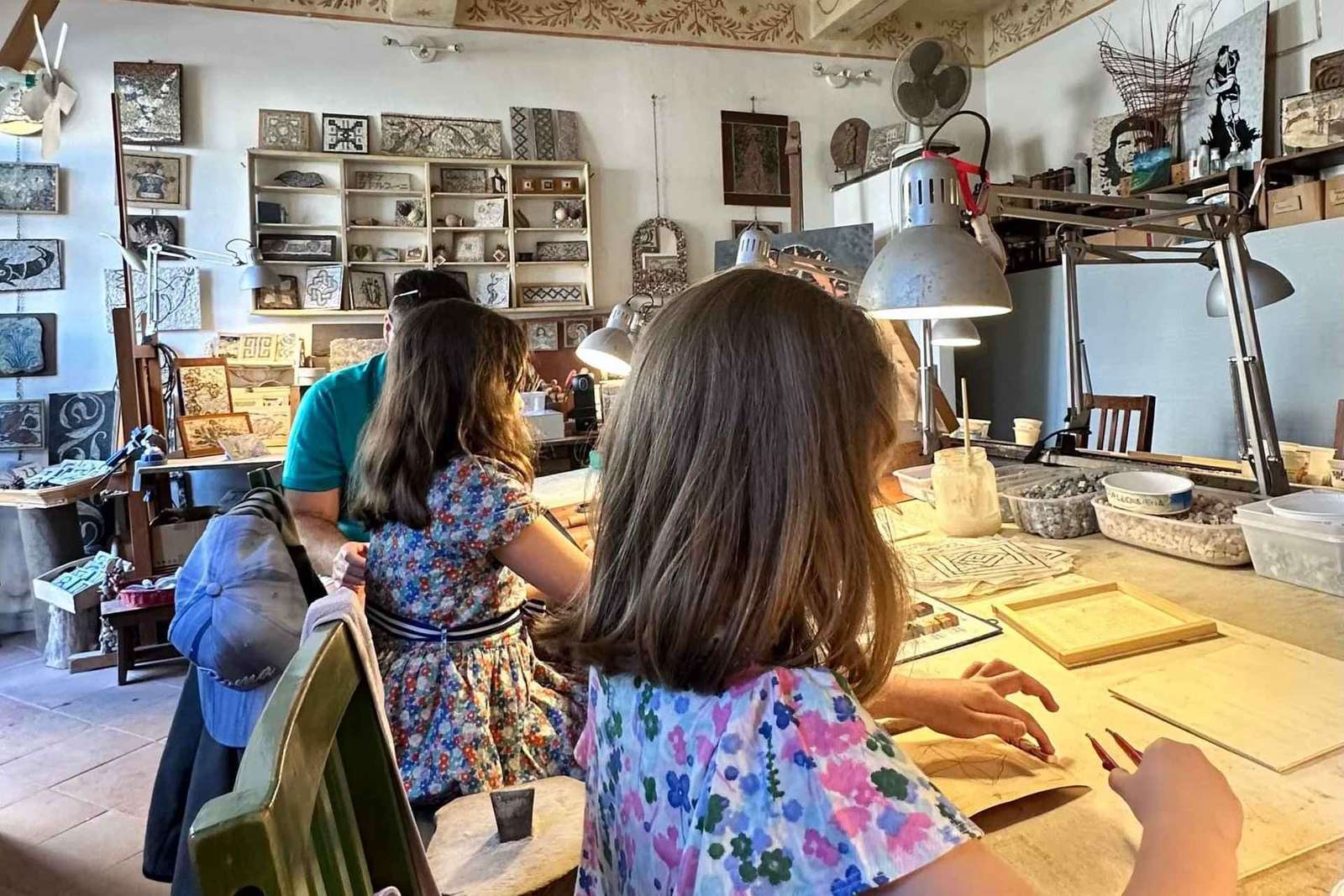 Rome: Trastevere Mosaic-Making Workshop & Take-Home Mosaic