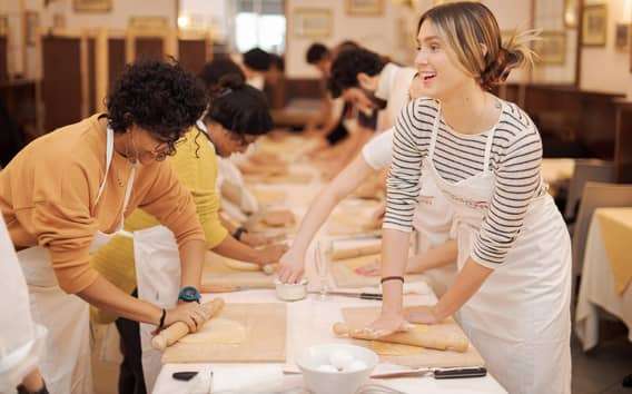 Roma: Clase de cocina de pasta fettuccine en el centro de la ciudad