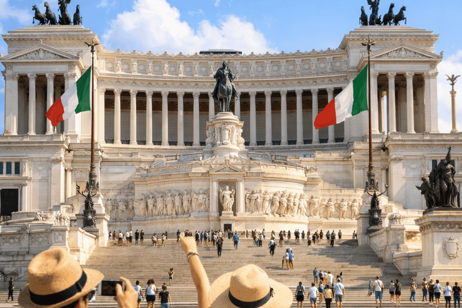 Vittoriano tickets met panoramisch terras en audiogids