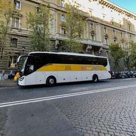 Autobús Fiumicino Ciudad del Vaticano, parada Via Crescenzio