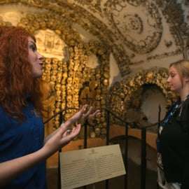 Rondleiding crypten en catacomben Rome na sluiting