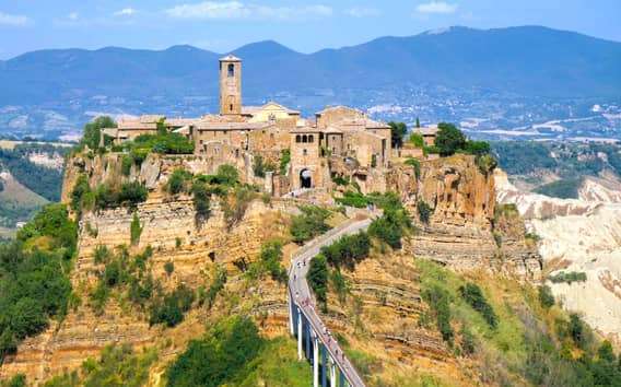 From Rome: Bagnoregio & Orvieto Day Trip with Wines & Lunch