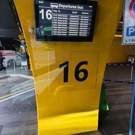 Flughafenbus Fiumicino–Termini mit WLAN an Bord