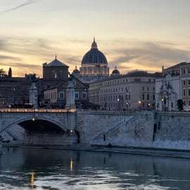 Privé golfkar tour Rome langs de hoogtepunten