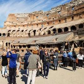Prohlídka Kolosea s průvodcem a arénou, Forum a Palatin