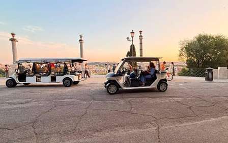 Rome: Keizerlijke stadsrondleiding per golfkar met optionele transfer