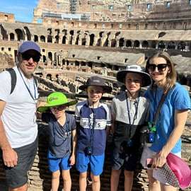 Privétour voor kinderen door het Colosseum en het oude Rome