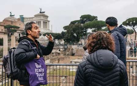Colosseum tour met gids: twee verdiepingen en Forum