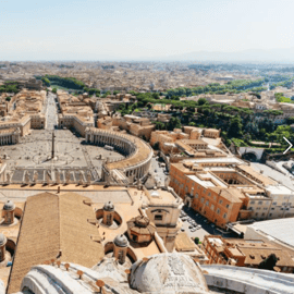 Rome: Sint-Pietersbasiliek met ondergrondse en optionele koepel
