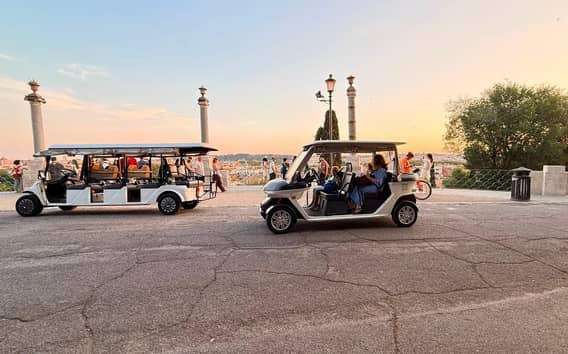 Rome: Imperial City Tour by Golf Cart with Optional Transfer