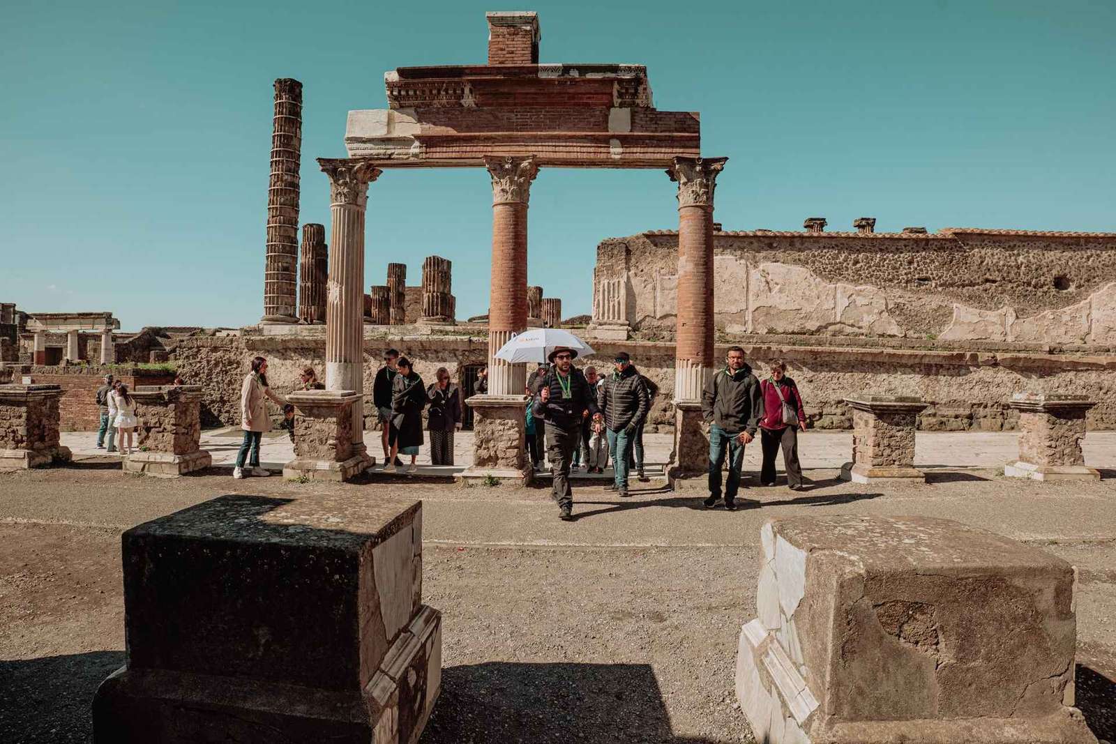 Z Rzymu: Pompeje i Herkulanum szybkim pociągiem