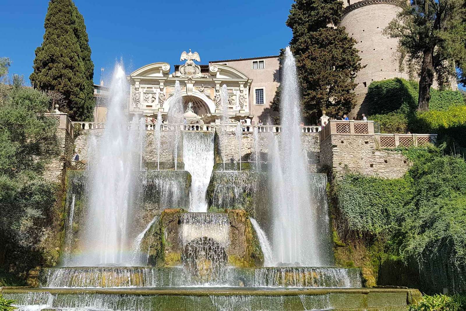 Ingresso sem fila para a Villa d'Este, em Tivoli
